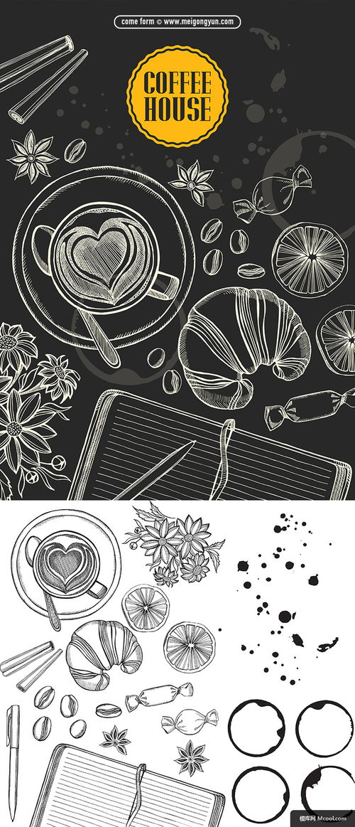 手繪風(fēng)食材菜單與菜譜平面設(shè)計(jì) 融合藝術(shù)與實(shí)用的美食指南